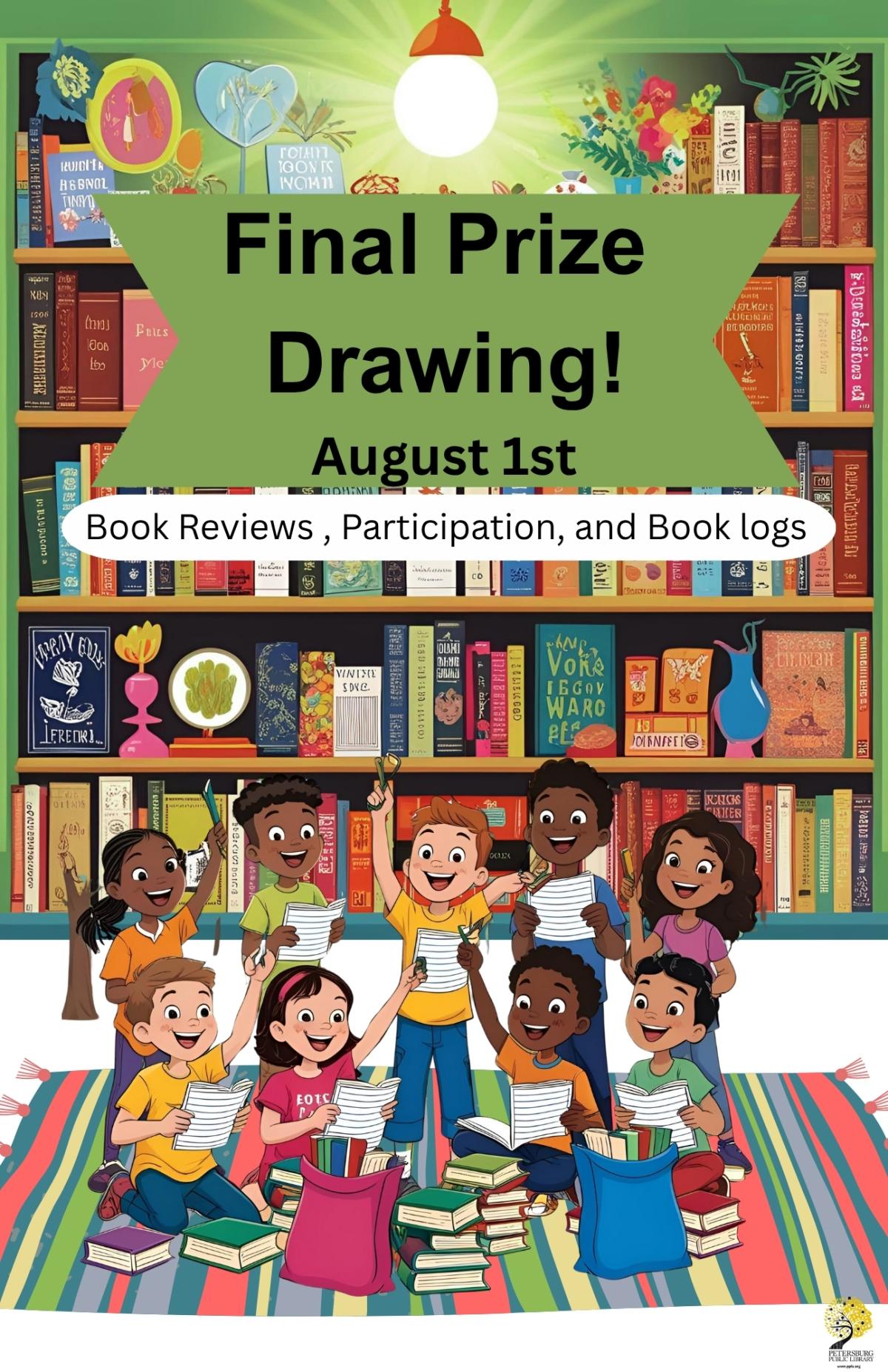 Final Prize Drawing for Summer Reading Program 2025!